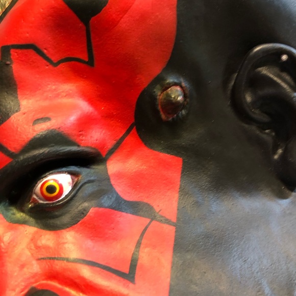 Lucus Films Ltd Darth Maul Halloween Cosplay Mask - Picture 7 of 12